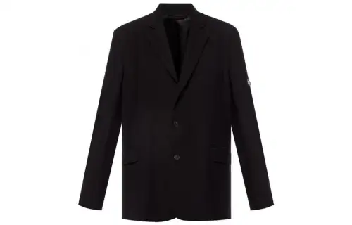 Balenciaga FW22 Business Suit Coat Loose Fit Men's Black