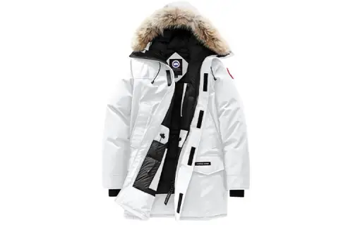 Canada Goose Langford Down Jacket Parka Coat Unisex White