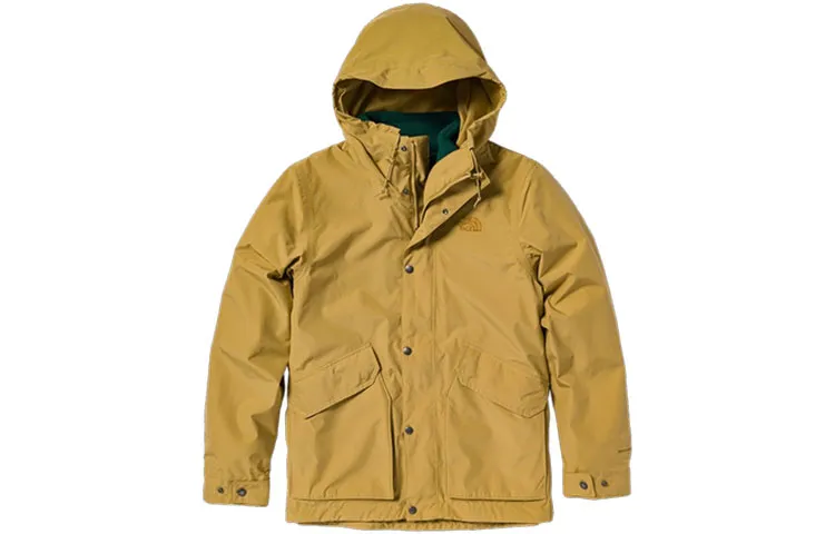 THE NORTH FACE Urban Exploration Waterproof And Warm Windbreaker Jacket Men's Yellow