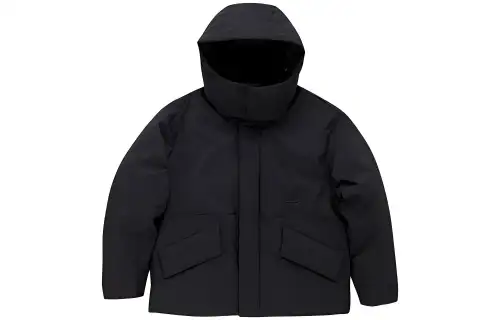 New Balance Jackets Men's Black Hooded Moderate Other