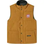 Canada Goose Down Vest Unisex Klondike Gold