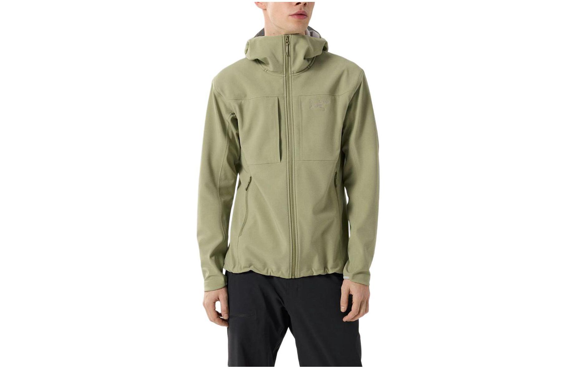 Мужская куртка Arcteryx Gamma MX Hoody (черные) — фото 38