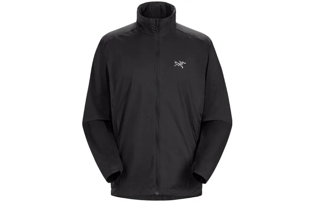 Arcteryx SS23 Nodin Men's Logo Lightweight Windproof Stand Collar Jacket