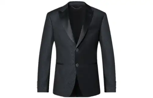 LOUIS VUITTON Business Suit Coat Men's Black