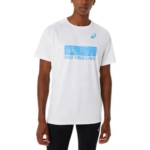 Asics Regular T Shirt Men's Bright White