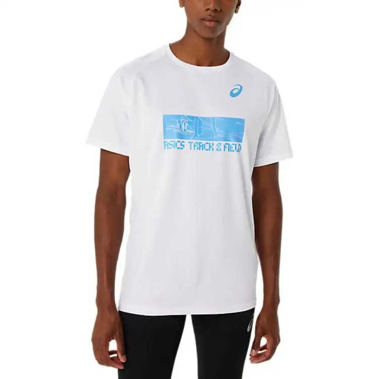 Asics Regular T Shirt Men's Bright White