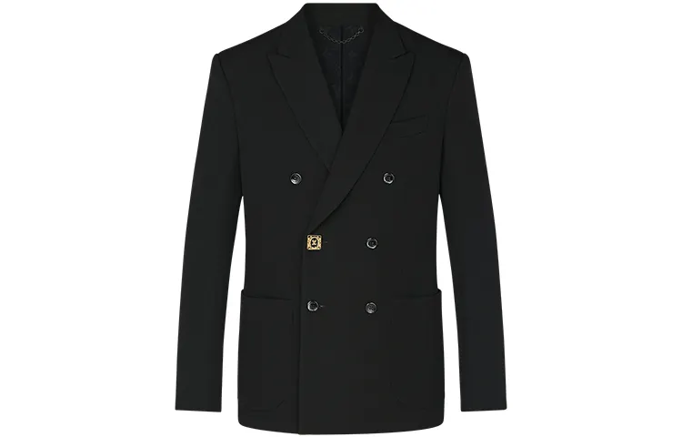 LOUIS VUITTON FW21 Business Suit Coat Men's Black