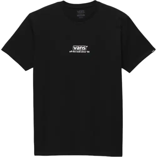 Vans Bubs T Shirts Men's Black Crew Neck Moderate