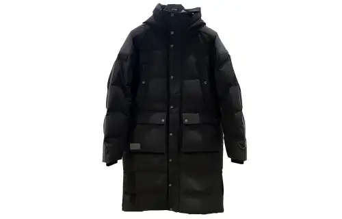 Li Ning Down Jackets Men's Black Stand Collar Moderate