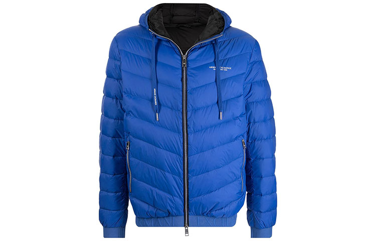 ARMANI EXCHANGEAE FW21 Down Jacket Men's Blue