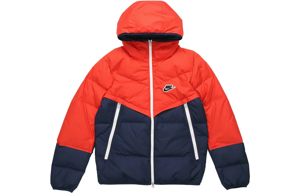 Nike colour-block padded jacket
