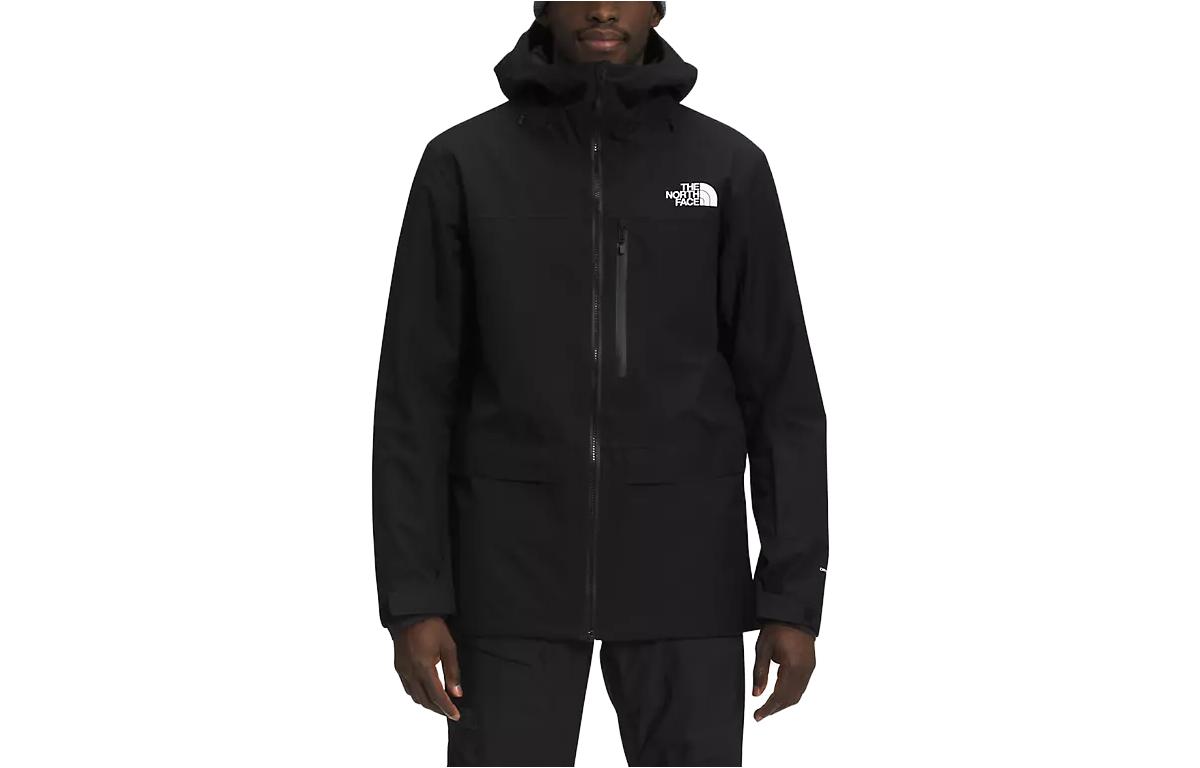 Мужская куртка The North Face с логотипом (черная)