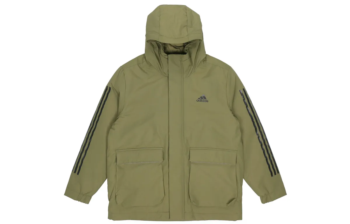 Adidas Puffer Jacket Winter Men's Olive