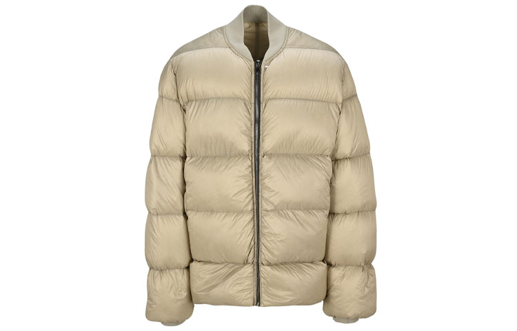 RICK OWENS/RO FW21 Down Jacket Men's Beige