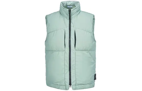 STONE ISLAND FW22 Vest Men's Light Green