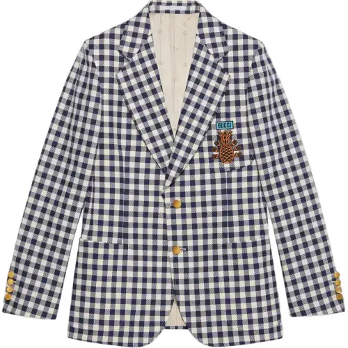 GUCCI Business Suit Coat Unisex Blue