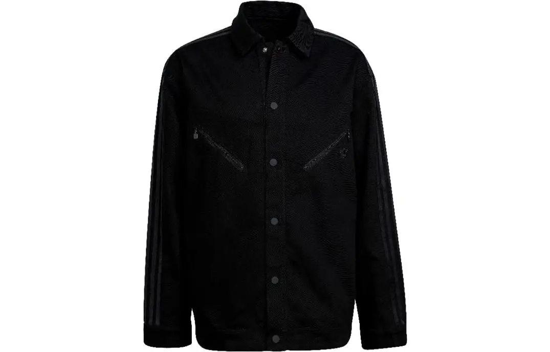 Adidas Originals BLUE VERSION MONTREAL TRACK Denim Jacket Men's Black