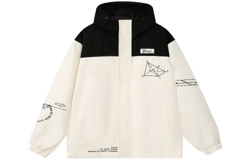 ER Windbreaker Jackets Unisex Hooded Moderate
