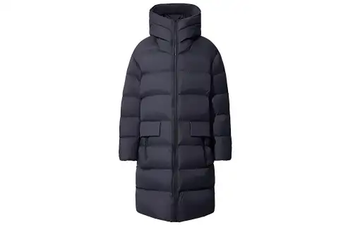 UNIQLO Jil Sander Down Jackets Men's Sea Blue Hooded Moderate Other