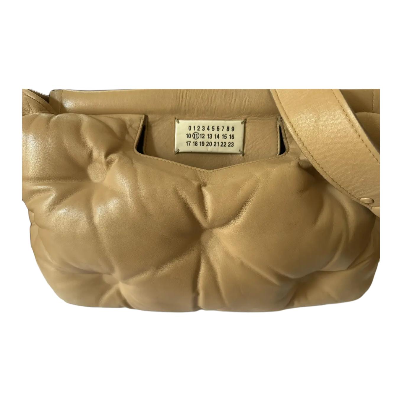 Женская сумка Maison Margiela Glam Slam (горчичная) — фото 3