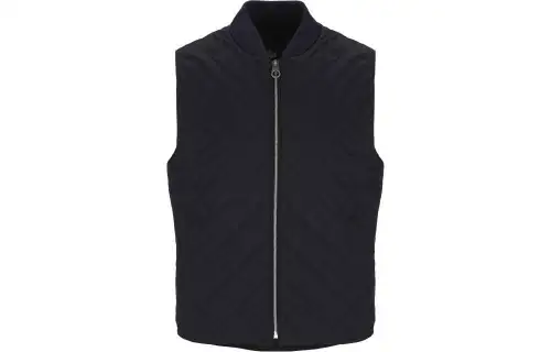 Loro Piana SS23 Vest Men's Marine Blue