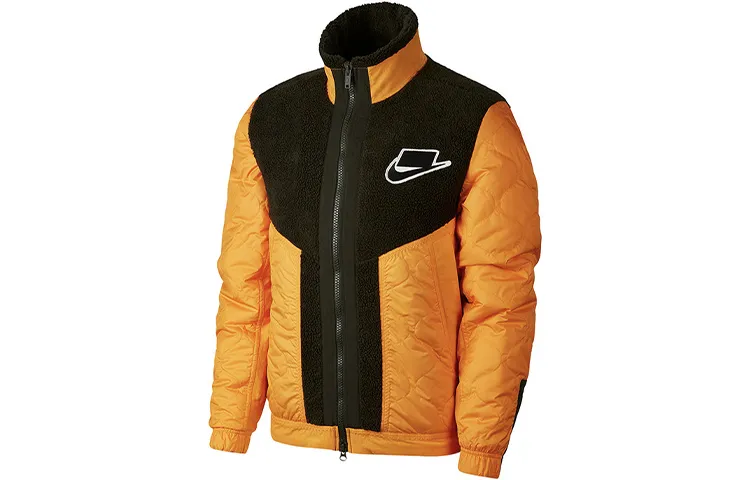 Nike Puffer Jacket Men's Kumquat Yellow