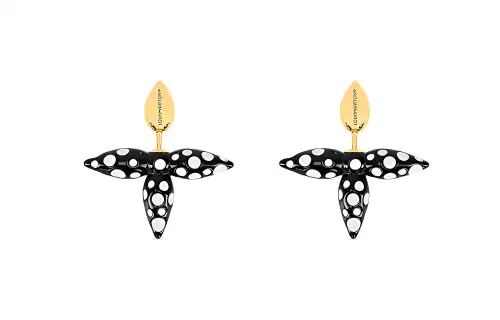 LOUIS VUITTON X Yayoi Kusama Louisette Infinity Dots Earrings