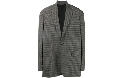 Balenciaga Business Suit Coat Men's Black