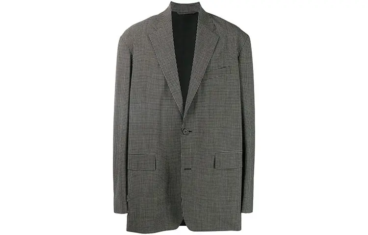 Balenciaga Business Suit Coat Men's Black