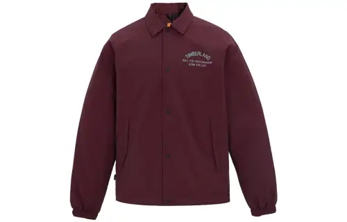Timberland Jackets Men's Dark Red Lapel Moderate Other