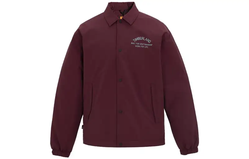 Timberland Jackets Men's Dark Red Lapel Moderate Other