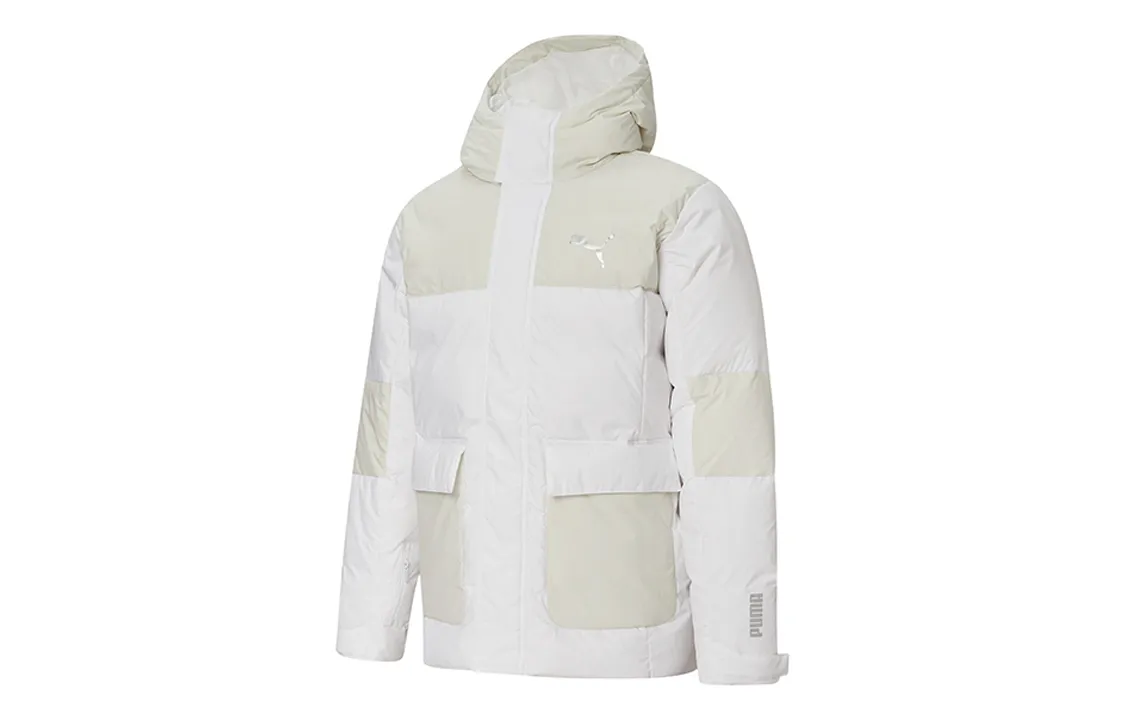 PUMA Down Jacket Winter Men's White