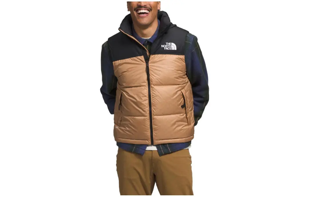 THE NORTH FACE Basin Down Vest Men's Brown