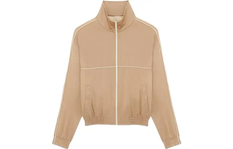 SAINT LAURENT Zip Up Long Sleeved Jacket