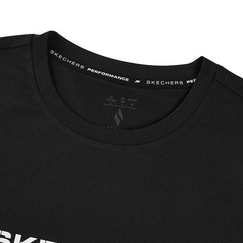 Skechers T Shirt Men’s Carbon Black