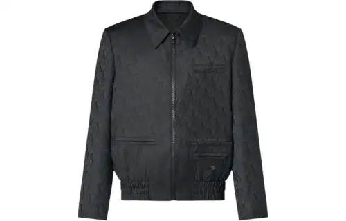 LOUIS VUITTON Tailored Wool Blouson