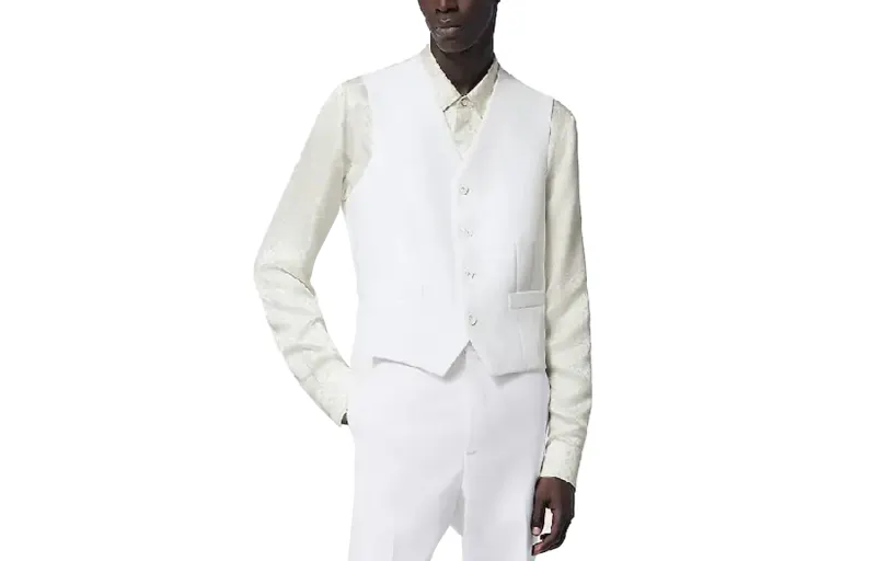 LOUIS VUITTON Evening Wool Blend Gilet