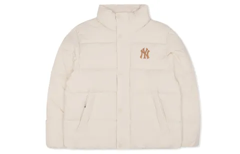 MLB Down Jacket Winter, Short Unisex Cream