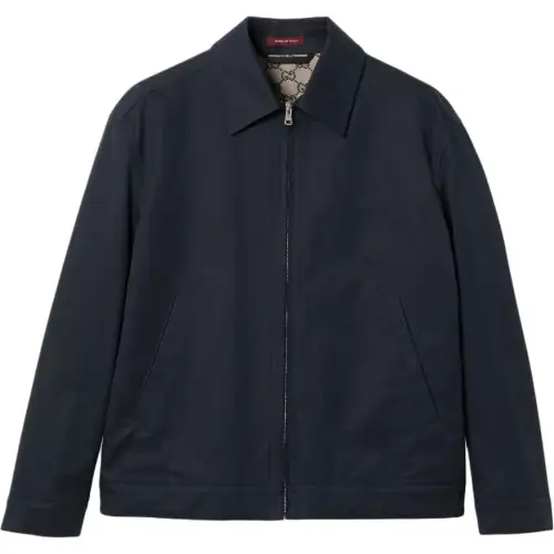 GUCCI Collared ZIp Up Jacket