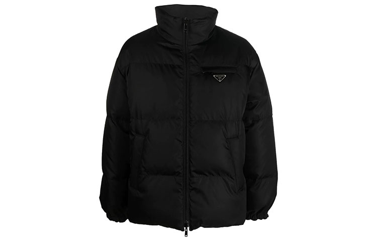 Мужской пуховик Prada FW22 (черный)