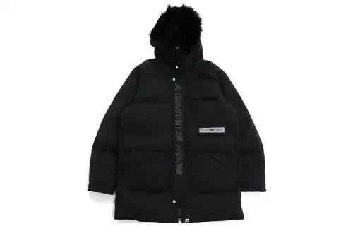 Bape Loose Fit Long Down Coat