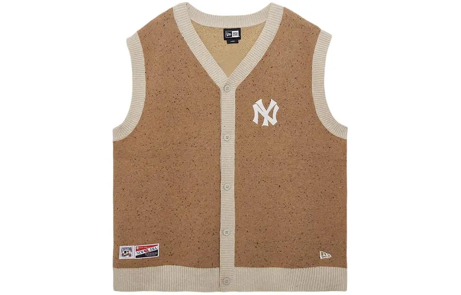 New Era x MLB SS24 New York Yankees Vest Unisex Khaki