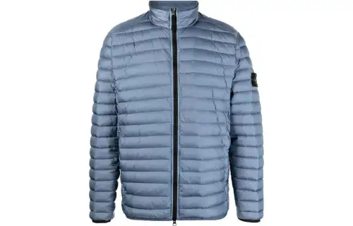 STONE ISLAND FW22 Down Jacket Unisex Blue