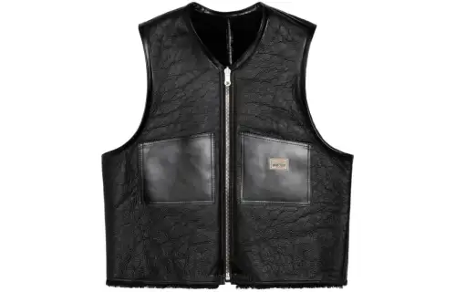 Stussy X Our Legacy Work Shop Reversible Shearling Vest