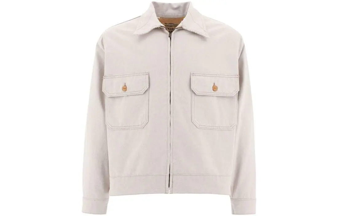 Levi's Jackets Men's White Lapel Moderate Other