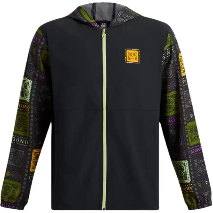 Under Armour Woven Collection Jackets & Coats Men's Black