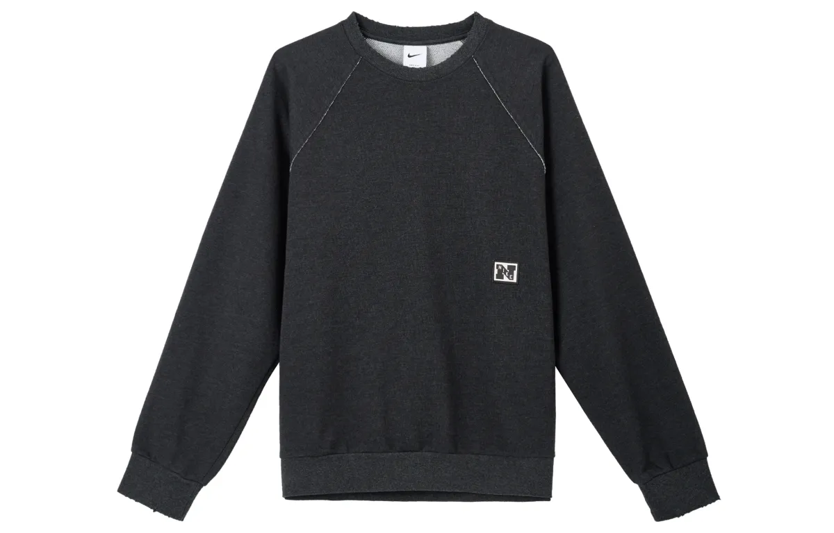 Nike Dri Fit Sweatshirt Men's Black/Mixed Color/Light Ivory/Black