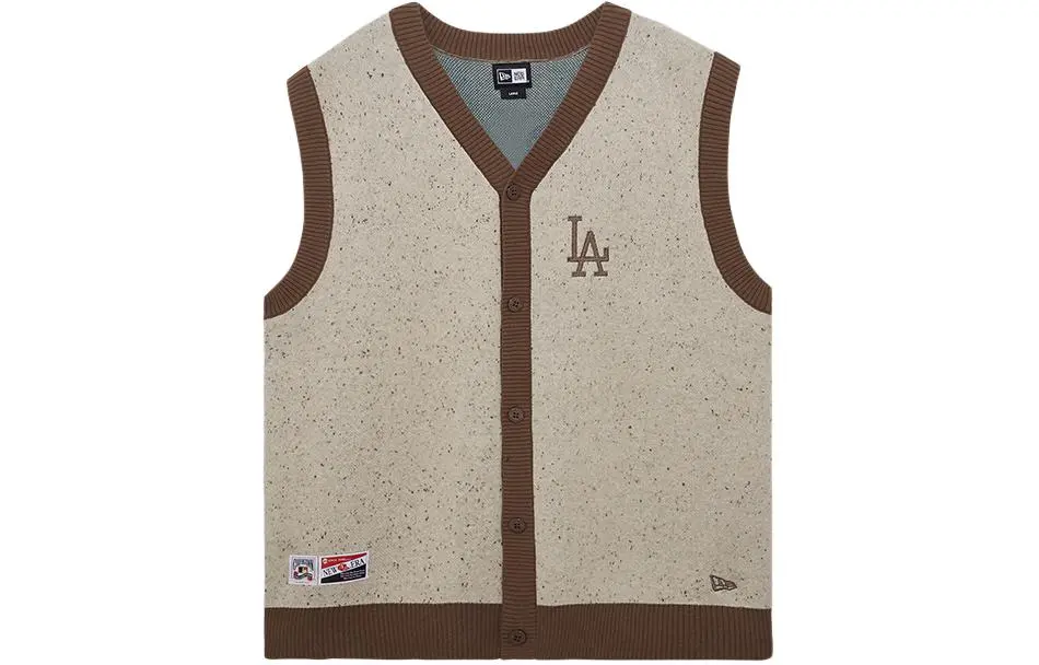 New Era Vest Unisex Ivory White
