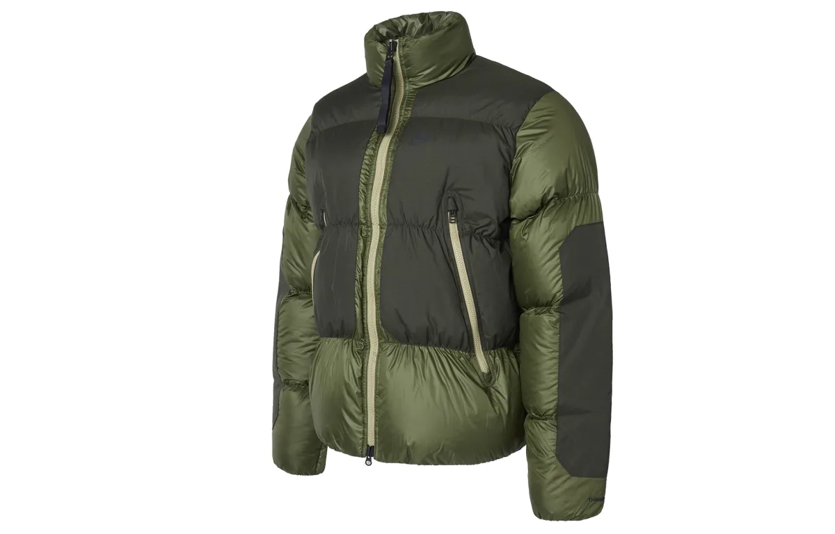 Nike Dri Fit Down Jacket Winter Men's Rugged Green