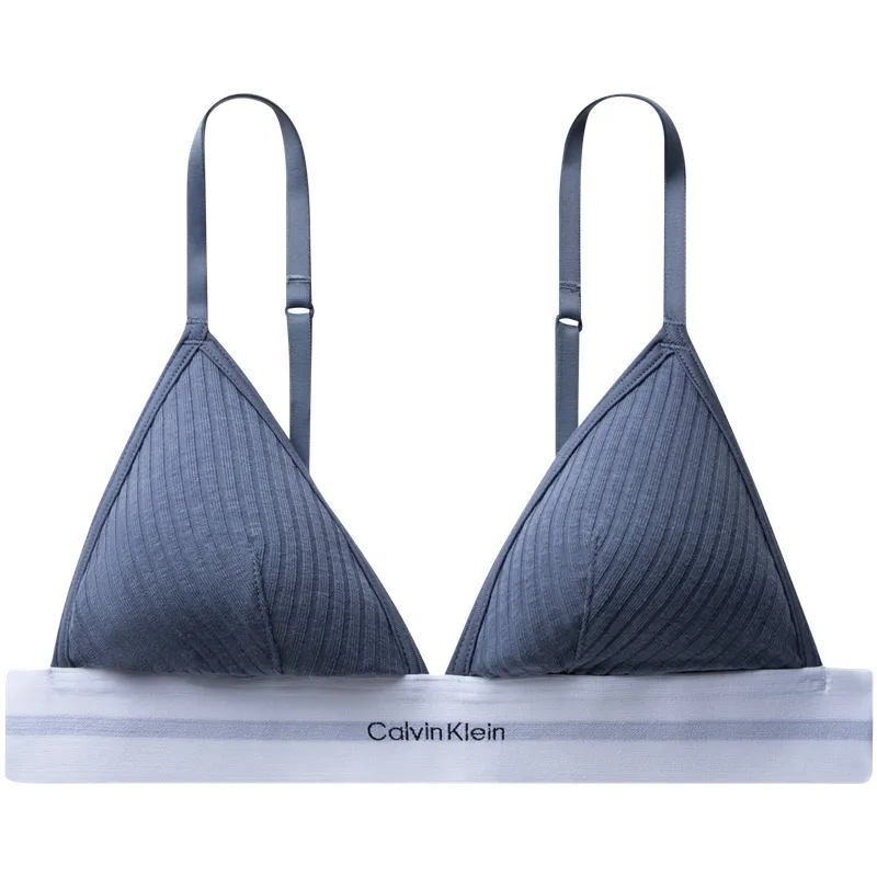 CALVIN KLEIN Bra Women's Space Black